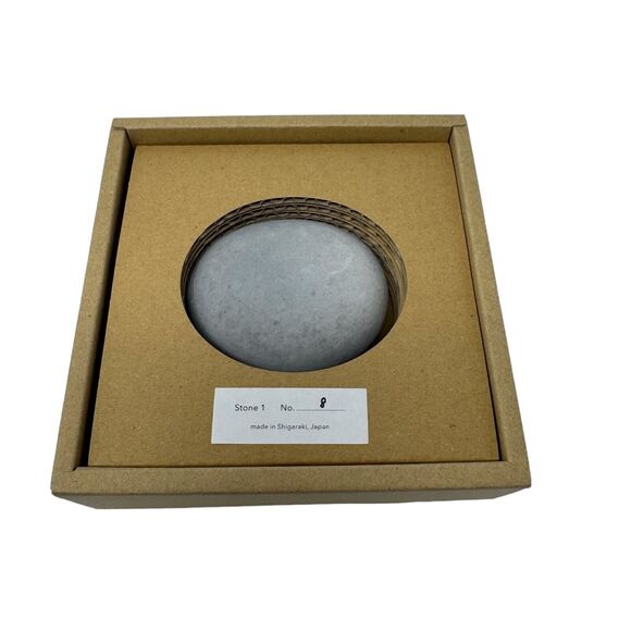 Elemense Pottery Stone 1 Diffusers Gray Nippon Kodo Japan 98106 Rare - Picture 2 of 4